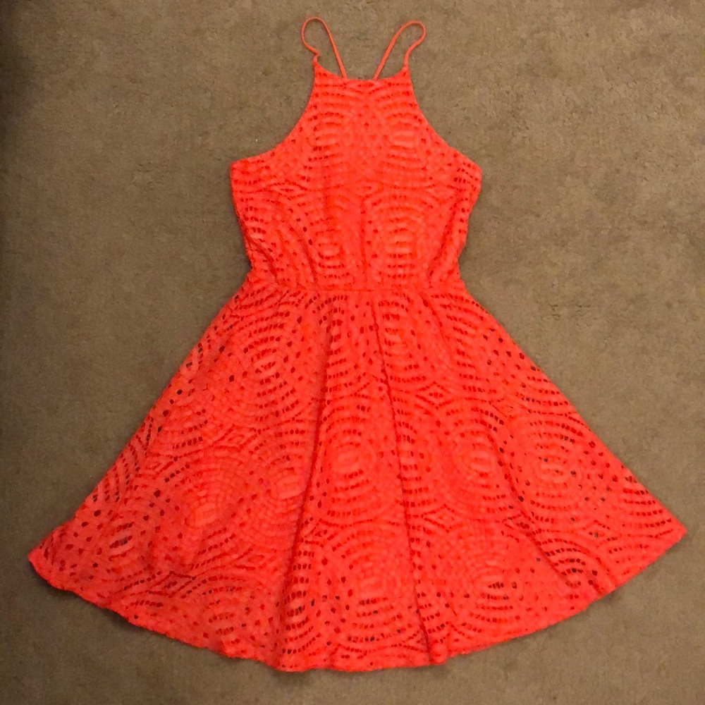 Salmon Colored Dress